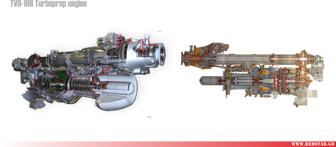 Glushenkov TVD-10B Turboprop engine