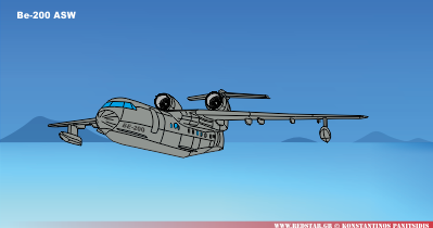 Be-220ASW Αεροσκάφος ανθυποβρυχιακού πόλεμου και ναυτικής συνεργασίας © Konstantinos Panitsidis Be-220ASW Αεροσκάφος ανθυποβρυχιακού πόλεμου και ναυτικής συνεργασίας © Konstantinos Panitsidis