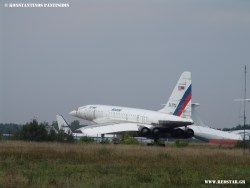 Tu-144 Supersonic jet airline.