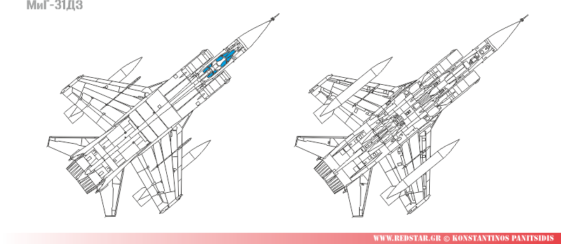 Для увеличения дальности и продолжительности полета самолет оборудован системой дозаправки топливом в полете, а также предусмотрена возможность подвески под крылом двух ПТБ по 2.140 кг каждый © Konstantinos Panitsidis