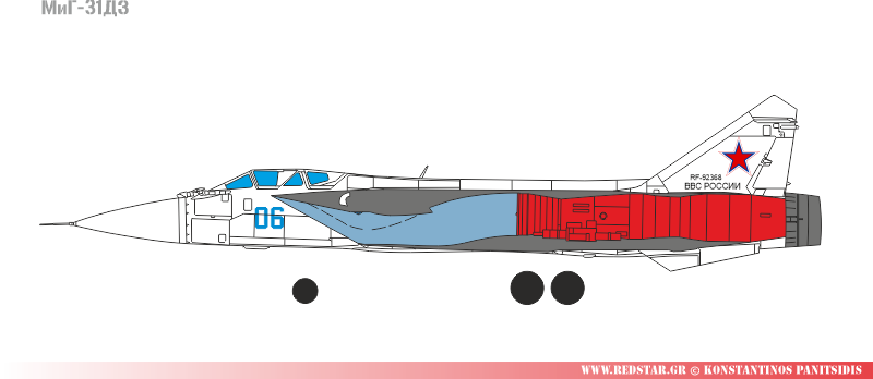 Силовая установка (СУ) состоит: из двух двухконтурных двухвальных турбореактивных двигателей с форсажной камерой сгорания (ДТРД) Д-30Ф © Konstantinos Panitsidis