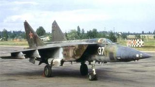 MiG-25BM Fighter. First flight: 1977 MiG-25BM Fighter