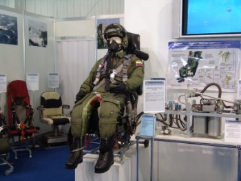 Ejection seat type K-36D-5 of Zvezda company. Its special features make it one of the best ejection seat on a global scale © K. Panitsidi