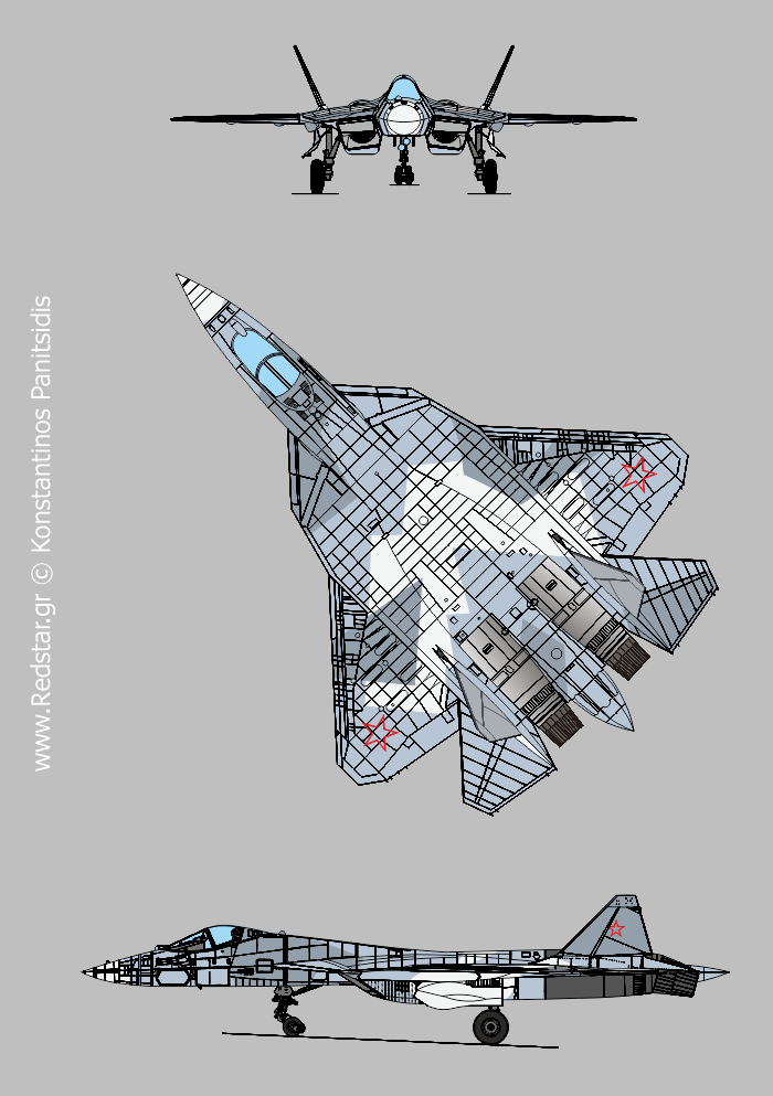 Su-57 Felon © Konstantinos Panitsidis