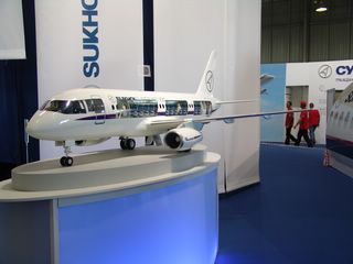 Sukhoi Superjet 100-95 Passengers aircraft. First flight: 2008 © Konstantinos Panitsidis