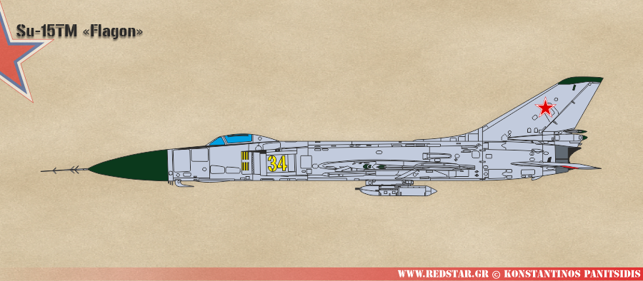 Το αεροσκάφος Su-15TM  αποσύρθηκε οριστικά από την ενεργό δράση του το 1993 © Konstantinos Panitsidis Το αεροσκάφος Su-15TM  αποσύρθηκε οριστικά από την ενεργό δράση του το 1993 © Konstantinos Panitsidis