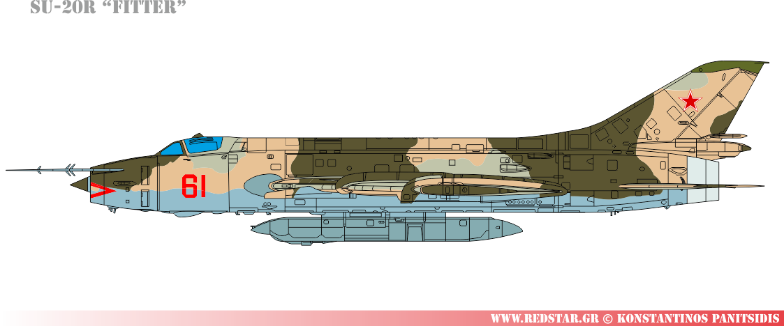 Su-20R: Combined reconnaissance pod - KKR.