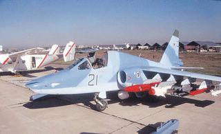 Su-39 (Su-25TM) Attack aircraft. First flight: 1995
