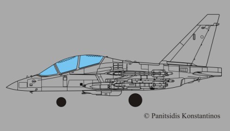 Ατρακτίδιο πυροβόλου GSh-23 των 23 mm (απόθεμα 120 βλήματα), βόμβες ΚΑΒ-500Kr, βόμβες νάπαλμ έως 500 κιλών, βλήματα R-73E, S-25 και ρουκέτες S-8, S-13 © Konstantinos Panitsidis Ατρακτίδιο πυροβόλου GSh-23 των 23 mm (απόθεμα 120 βλήματα), βόμβες ΚΑΒ-500Kr, βόμβες νάπαλμ έως 500 κιλών, βλήματα R-73E, S-25 και ρουκέτες S-8, S-13 © Konstantinos Panitsidis