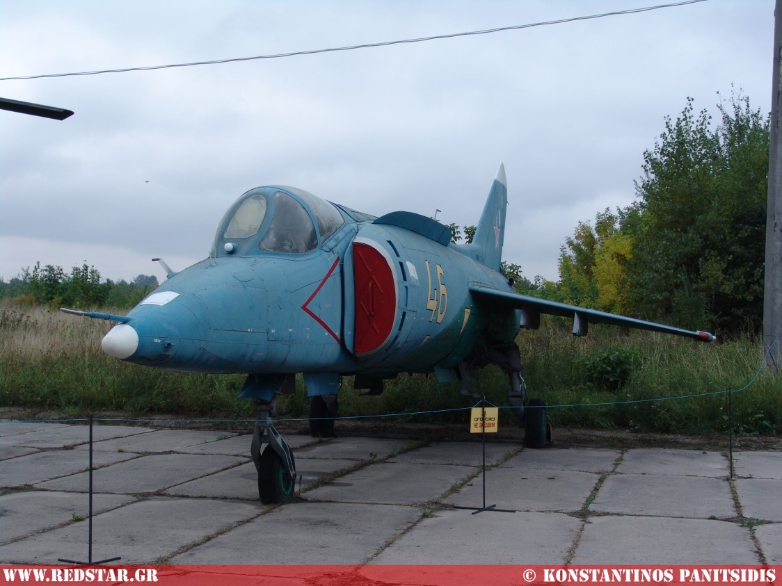 Yak-38M Strike fighter with VTOL. First flight: 1970 © Konstantinos Panitsidis