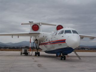 Бе-200 ЧС. Многоцелевой самолет-амфибия. Первый полет: 2002 © Konstantinos Panitsidis