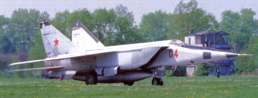 MiG-25RBT Reconnaissance. First flight: 1979