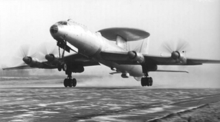 Tu-126 Moss  Αεροσκάφος έγκαιρης προειδοποίησης και ελέγχου (AEW&C). Πρώτη πτήση: 1962