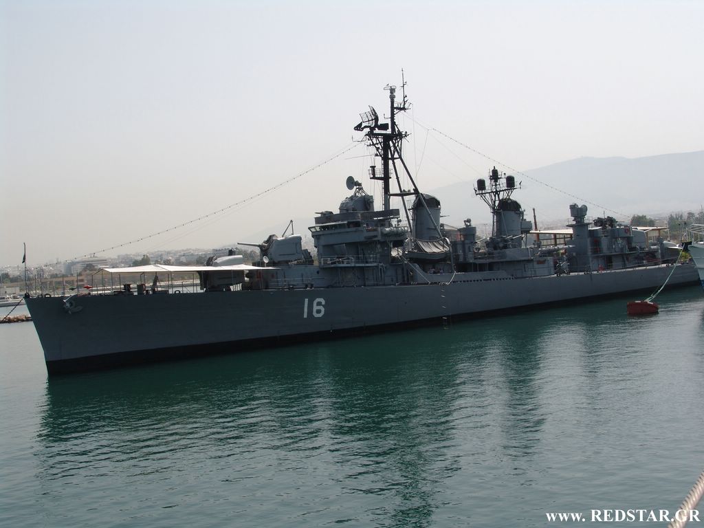 Эсминец типа «Велос II» (Velos D-16) © Konstantinos Panitsidis