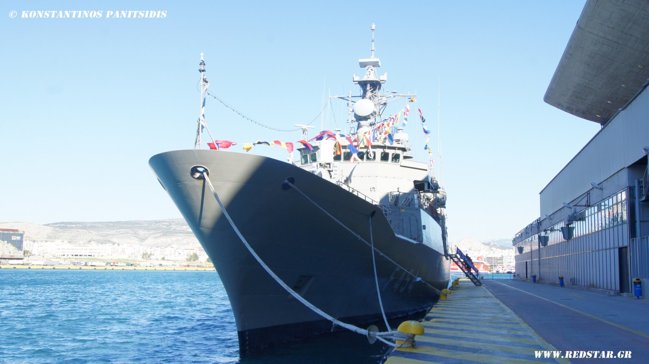 Frigate PSARA (F 454) type MEKO-200HN, Hellenic Navy © Konstantinos Panitsidis