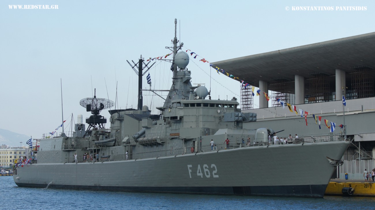 Frigate KOUNTOURIOTIS (F 462) type STANDARD © Konstantinos Panitsidis