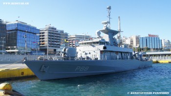Missile boat Daniolos Hellenic Navy. Celebration of the Patron Saint of Sailors, Agios Nikolaos © Konstantinos Panitsidis