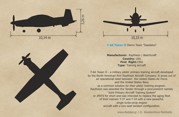 Τ-6A Texan II © Konstantinos Panitsidis