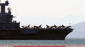 Αεροπλανοφόρο «Σαρλ ντε Γκωλ». Φαληρικό όρμο © Konstantinos Panitsidis