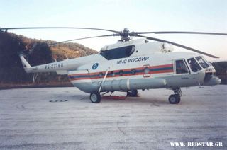 Ми-8 Hip (Ми-8 МТВ) Противопожарный вертолет © www.redstar.gr