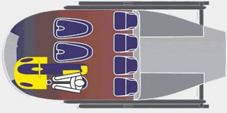 EC130B4: Τυπική διαμόρφωση μεταφορών επιβατών.