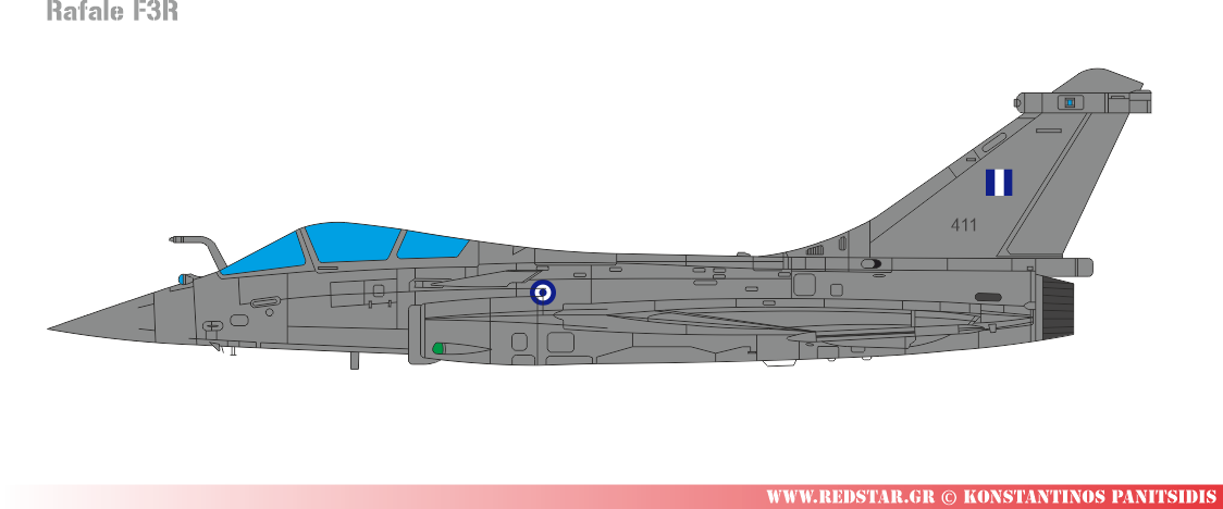 In 2021 the contract 013Γ / 20 was signed, between HAF (Greece) and France, for the supply of 14 aircraft (single-seater Rafale EG) © Konstantinos Panitsidis
