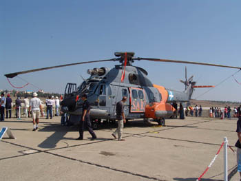 AS 332C1 Super Puma  Ελικόπτερο σε ρόλο Έρευνας και Διάσωσης (SAR). Πρώτη πτήση: 1978 © Konstantinos Panitsidis 