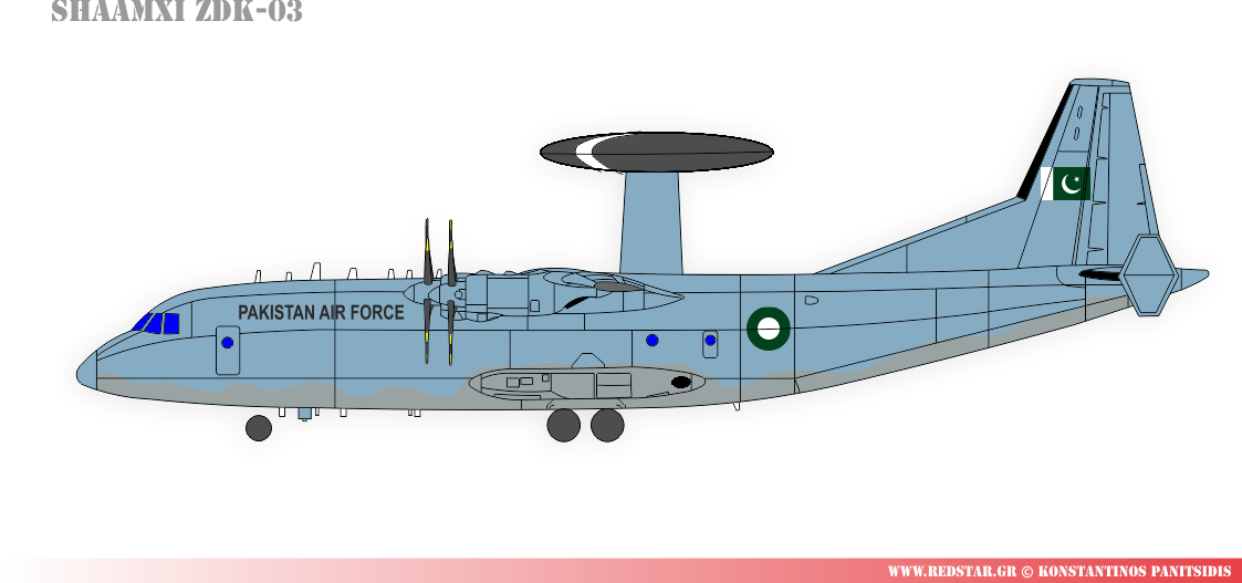 Shaanxi ZDK-03 Airborne early warning and control © Konstantinos Panitsidis