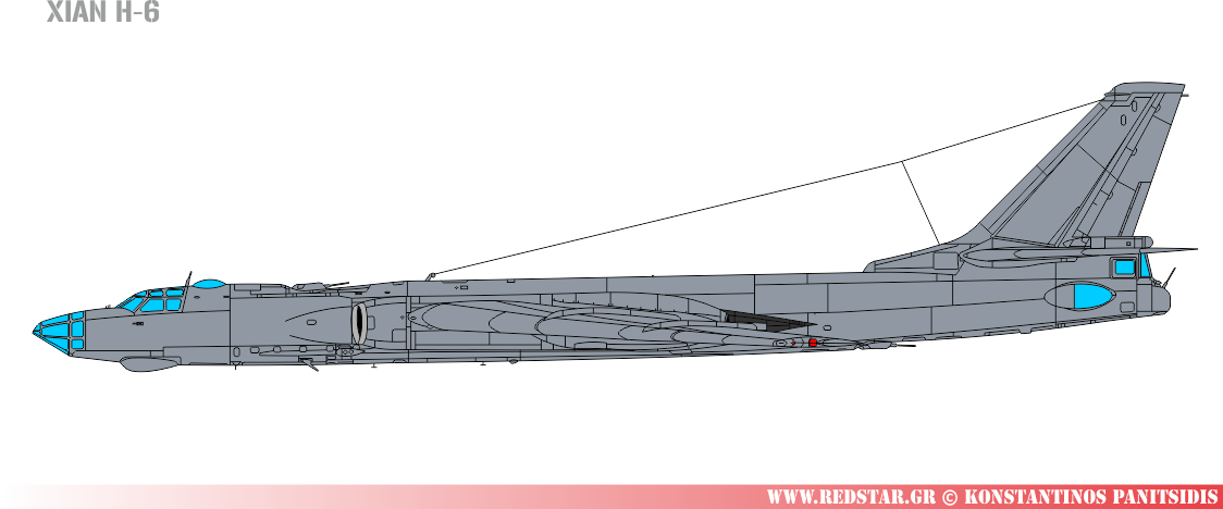 H-6 - Cтратегический бомбардировщик © Konstantinos Panitsidis