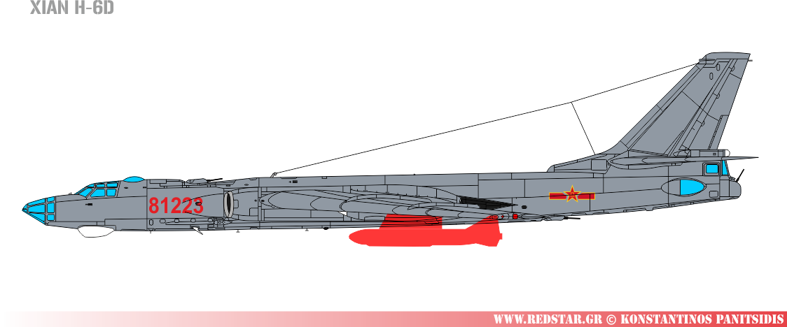 H-6D - Cтратегический бомбардировщик © Konstantinos Panitsidis