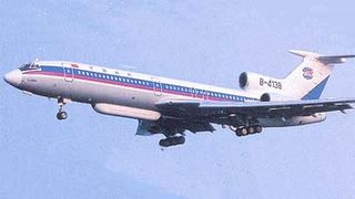 Tu-154R/MD Αεροσκάφος διοίκησης και ηλεκτρονικής αναγνώρισης. Πρώτη πτήση: 1996