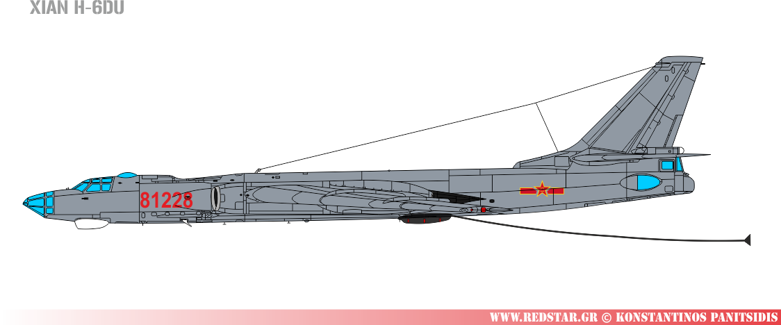 Xian H-6DU Αεροσκάφη εναέριου ανεφοδιασμού © Konstantinos Panitsidis