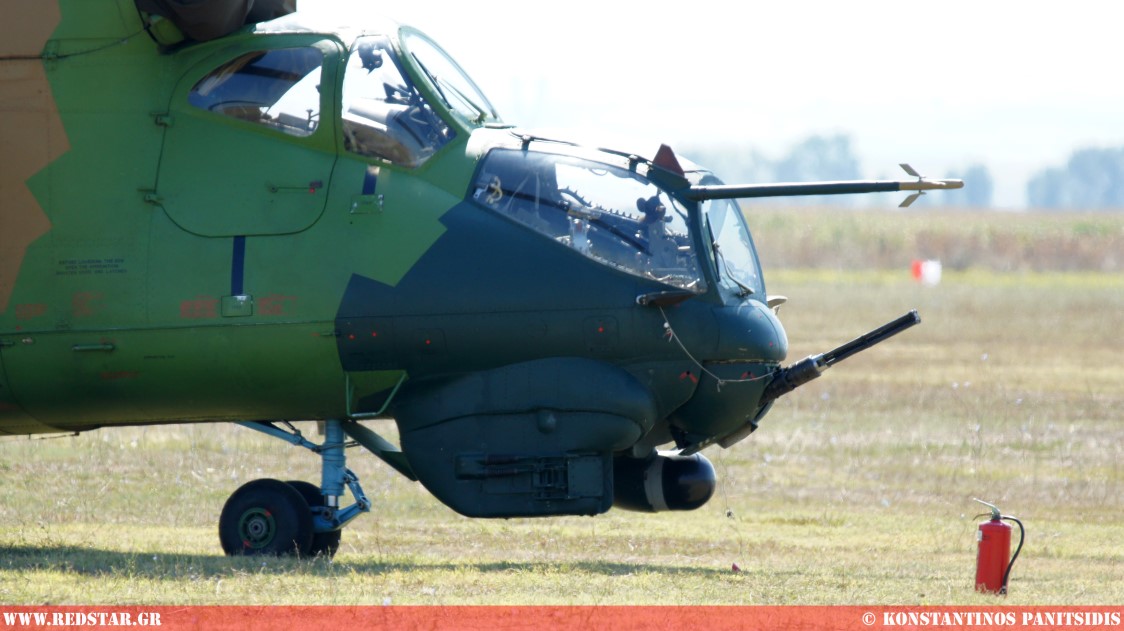 Front part fuselage: equipped with Israeli-made Elbit equipment. Static Exhibition of the Monastery 2011 © Konstantinos Panitsidis