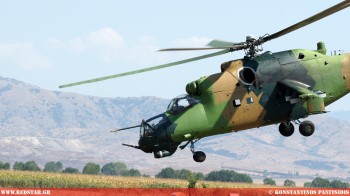 Mi-24V Multipurpose assault helicopter. First flight: 1972 © Konstantinos Panitsidis