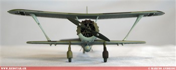 Henschel Hs123 A-1 (Airfix 1:72) Κατασκευή Μάρκος Ανδρέου