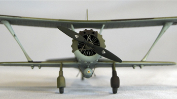 Henschel Hs123 A-1 (Airfix 1:72) Κατασκευή Μάρκος Ανδρέου