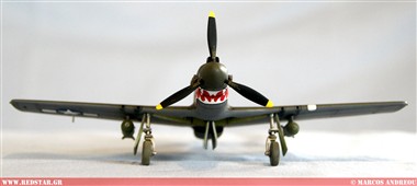 North American P-51A Mustang (Italeri 1:72) Конструкция Маркоса Андреу