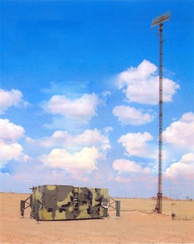 The multi-position radar system forms a radar fence of an overall extension of up to 500 km and detects any airborne objects © OJSC Almaz-Antey Concern