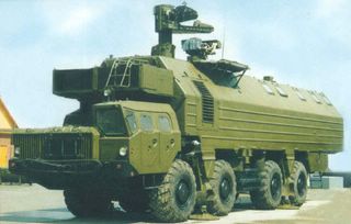 130mm A-222 Berieg Coastal mobile artillery system