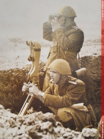 На фото вы видите шлем завода Кея, применяемый на учениях Греческой армией еще до войны © Маркос Андреу