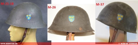 6-я фирма Otto Ruben из Швеции, с предложением трех видов шлемов хотя точно сказать какой был предложен сложно но есть предположения что это был шлем указанный в центре модель М-26.