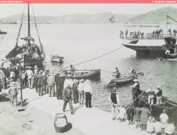 The caiques (boats) at the port of Kea © Marcos Andreou