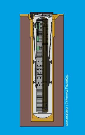 Ο πύραυλος 15Α11 εντός σιλό εκτόξευσης © Konstantinos Panitsidis