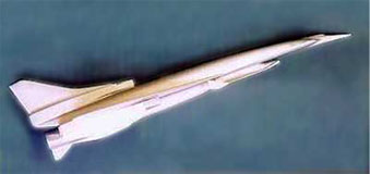 "136" (Tu-136 "RED") Επανδρωμένο αεροσκάφος-διαστημόπλοιο.