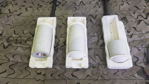 Боевые части БПЛА «Клин»: Кумулятивная, БЧ подрыва над поверхностью и осколочно-фугасная