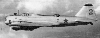 CKB-30  (DB-3) Long-range Bomber. First flight: 1935