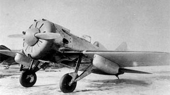 Ι-16 Type 20 Front-line Fighter. First flight: 1939