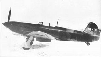 Yak-7P Fighter. First flight: 1943