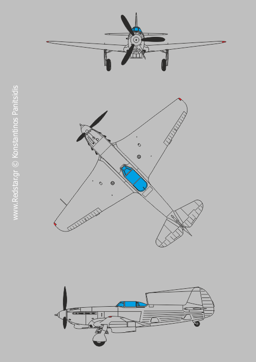 Yak-9T © Konstantinos Panitsidis