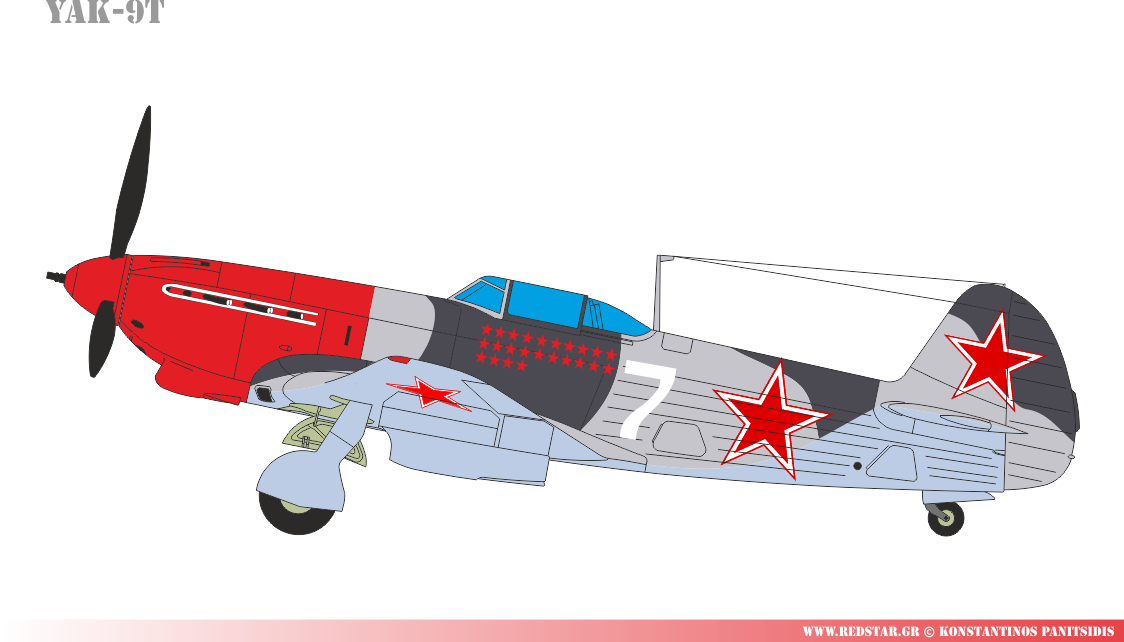 Yak-9T © Konstantinos Panitsidis